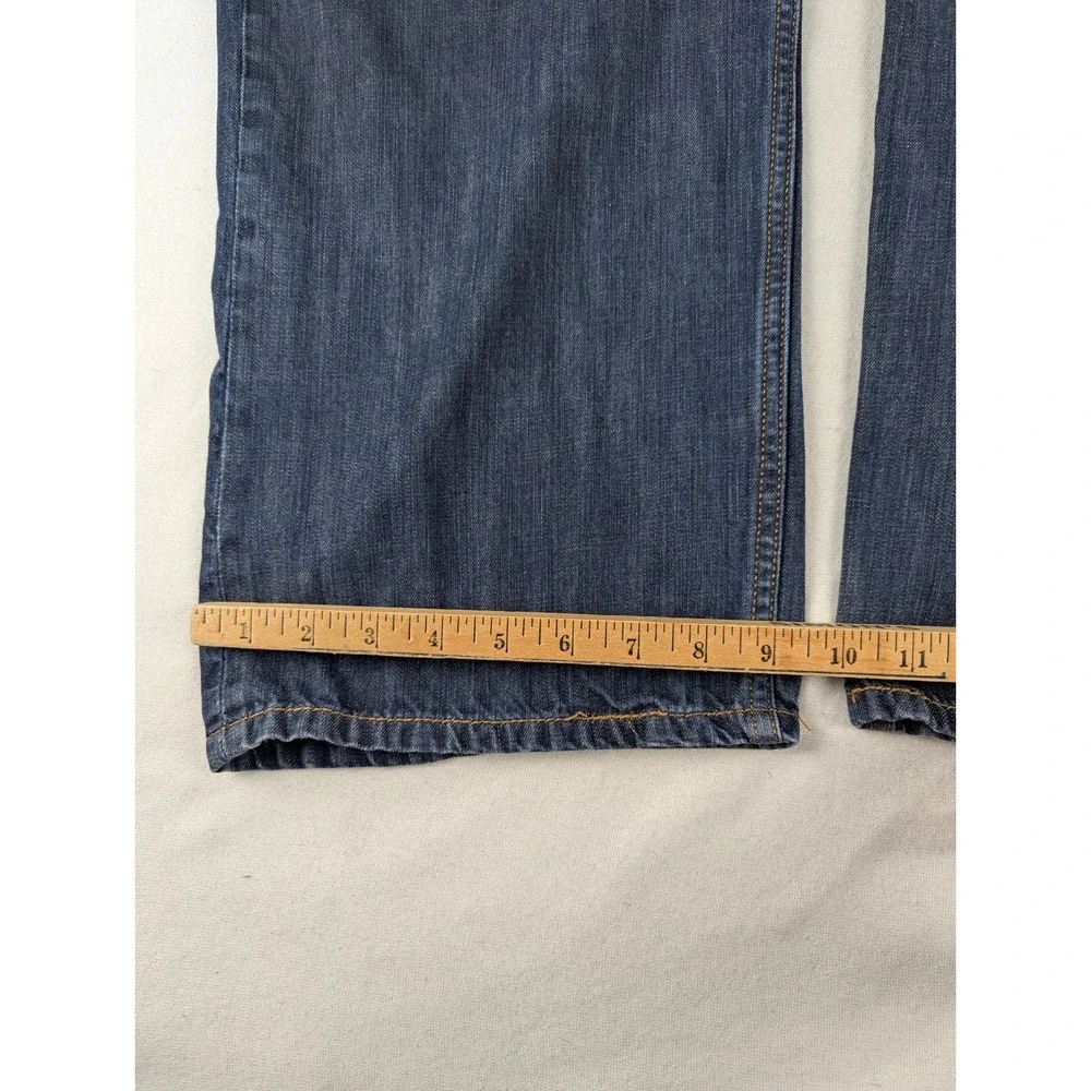 Levi's 569 Loose Straight Jeans Mens 38x34 Dark Wash Blue Denim Baggy Skater